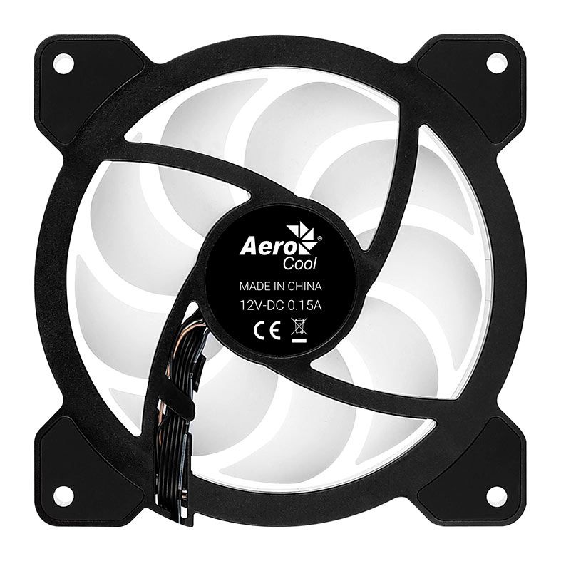 Ventoinha Aerocool Saturn 12F, 120mm, ARGB, SATURN12F-ARGB