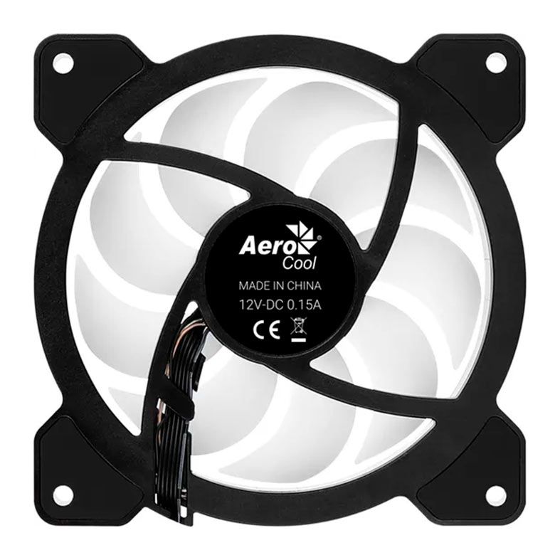 Ventoinha Aerocool Saturn 12F, 120mm, DRGB, SATURN12F-DRGB