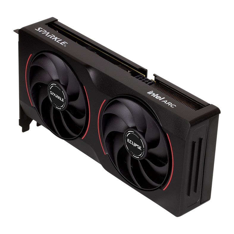 Placa de Video Sparkle Intel ARC B570 Eclipse OC, 10GBm GDDR6, 160