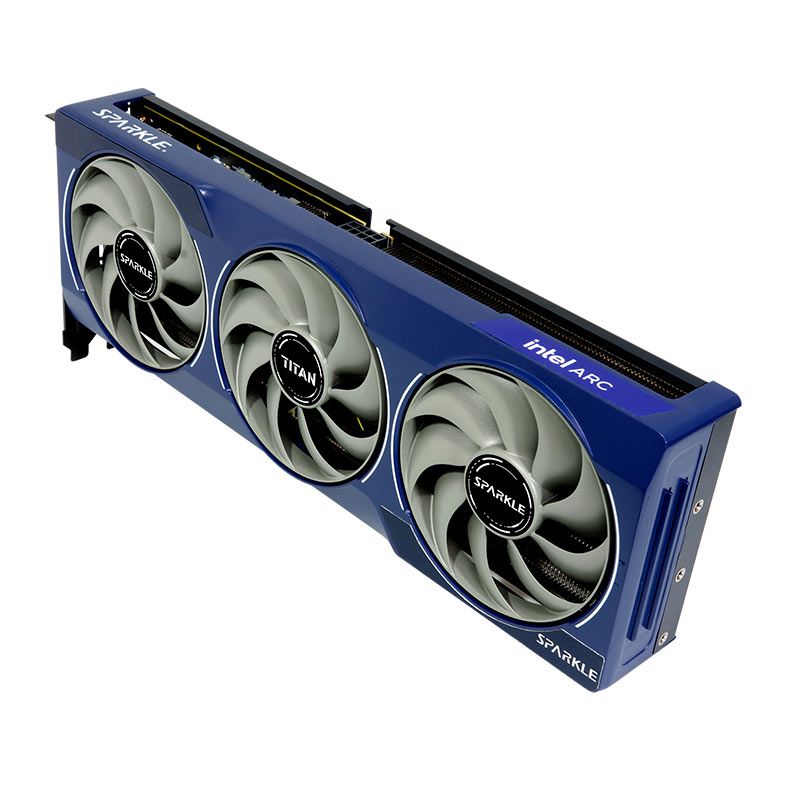 Placa de Video Sparkle Intel ARC B580 Titan OC, 12GB, GDDR6, 192