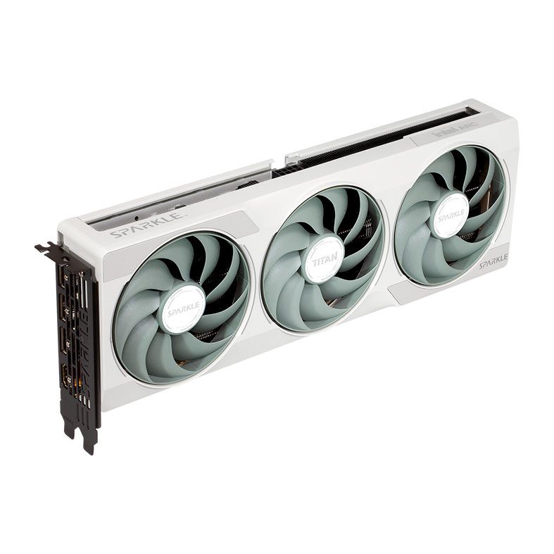 Placa de Video Sparkle Intel ARC B580 Titan Luna OC, 12GB, GDDR6, 192-bit, SB580TW-12GOC