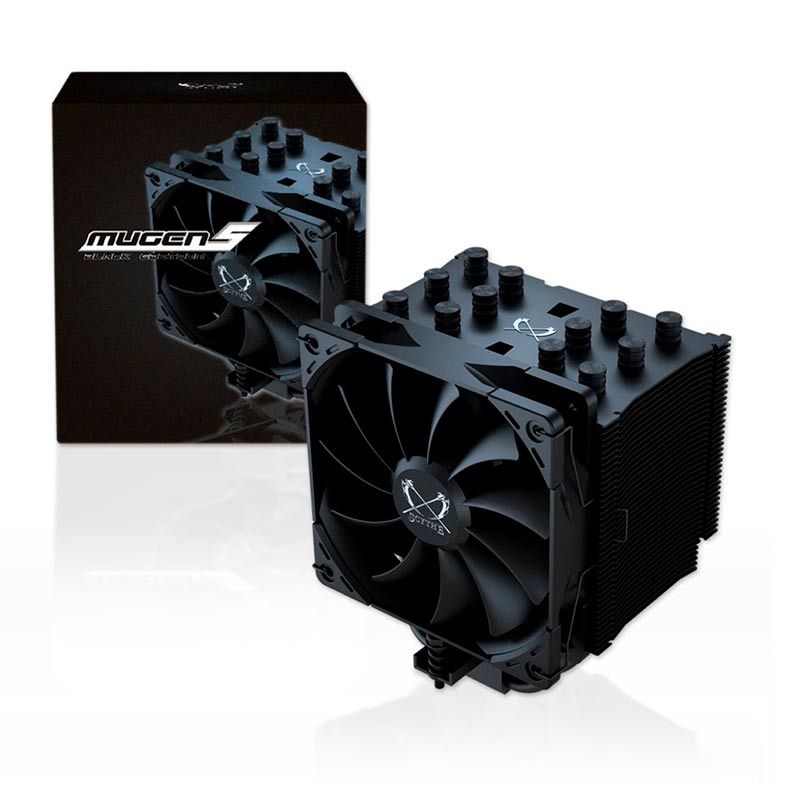Cooler Para Processador Scythe Mugen 5 Black Edition 120mm, SCMG-5100BE