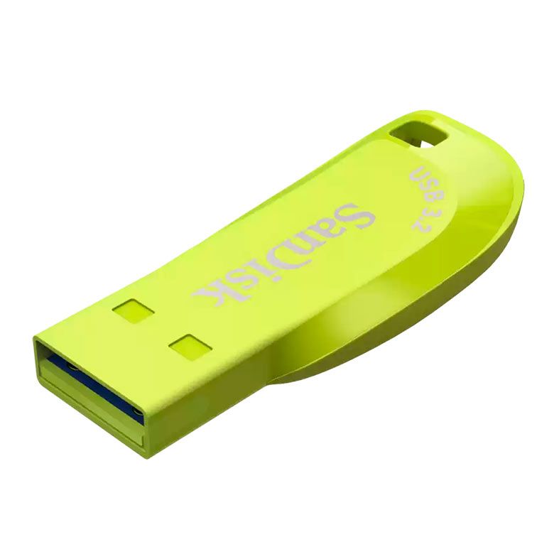 Pen Drive SanDisk Ultra Shift, 32GB, USB 3.2, Amarelo, SDCZ410-032G-G46EP