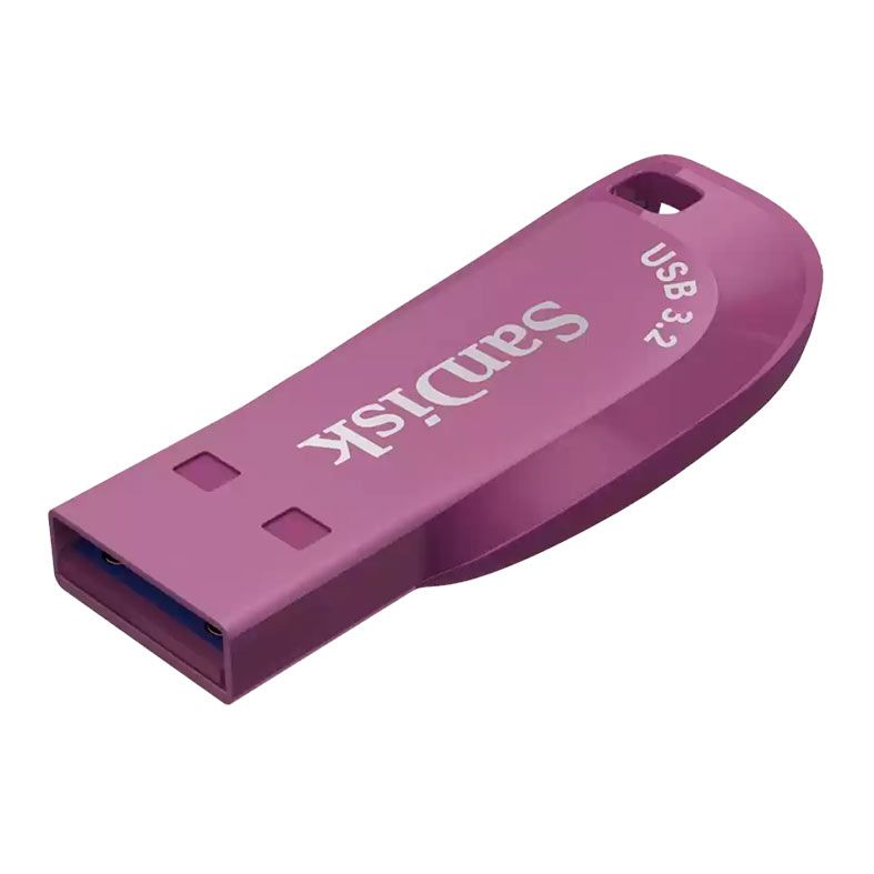 Pen Drive Sandisk Ultra Shift, 64GB, USB 3.2, Roxo, SDCZ410-064G-G46CO