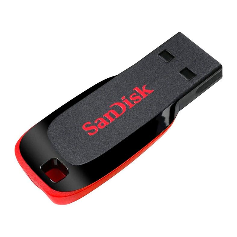 Pen Drive SanDisk Cruzer Blade 64GB USB 2.0, SDCZ50-064G-B35