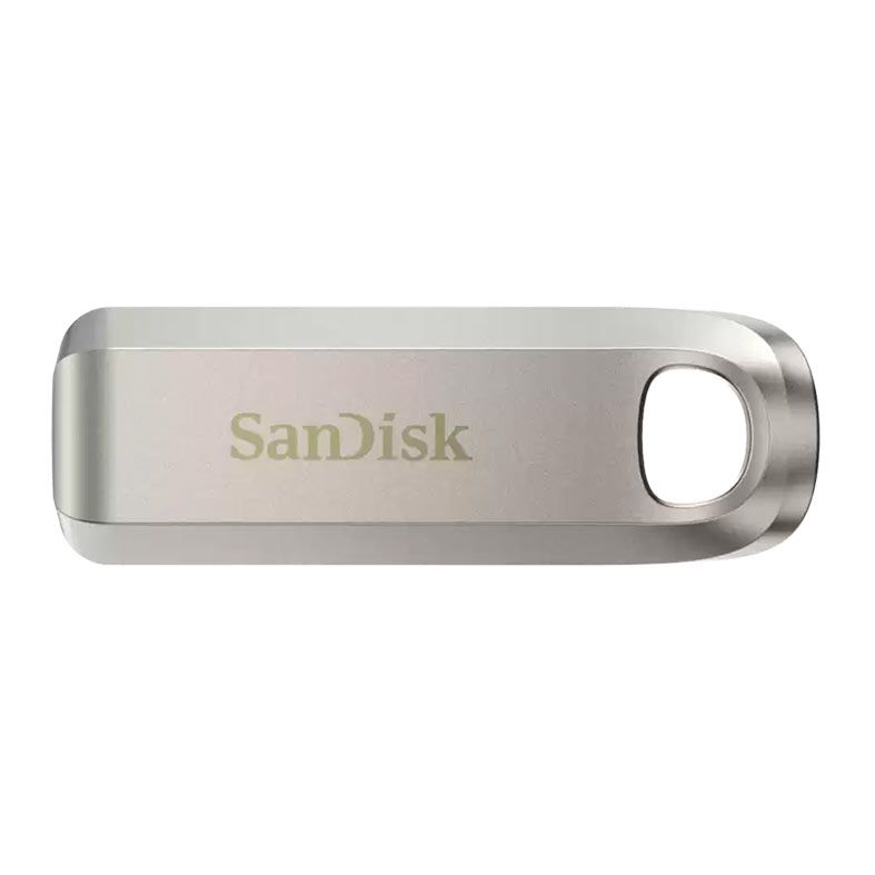 Pen Drive Sandisk Ultra Luxe, 64GB, Type-C, Prata, SDCZ75-064G-G46