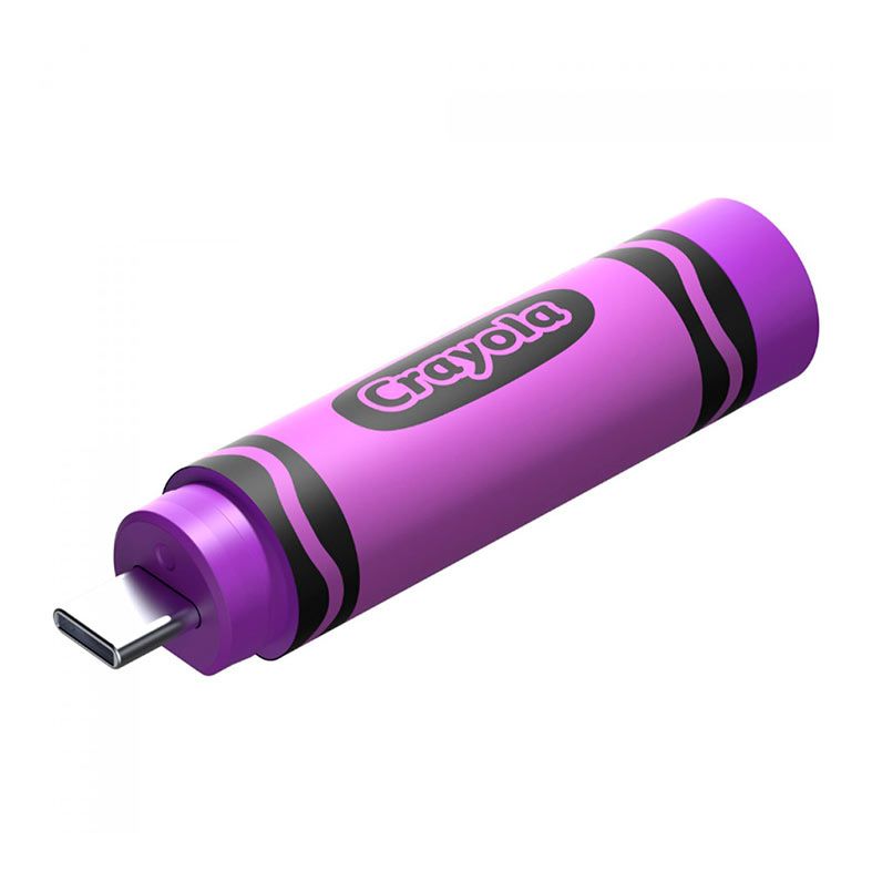 Pen Drive Sandisk Crayola, 64GB, USB-C, Vivid Violet, SDCZIC-064G-G46V