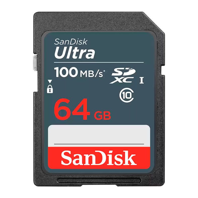 Cartao de Memoria Sandisk Ultra, 64GB, SDXC, SDSDUNR-064G-GN3IN