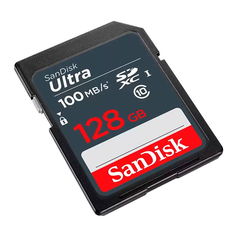 Cartao de Memoria Sandisk Ultra, 128GB, SDXC, SDSDUNR-128G-GN3IN