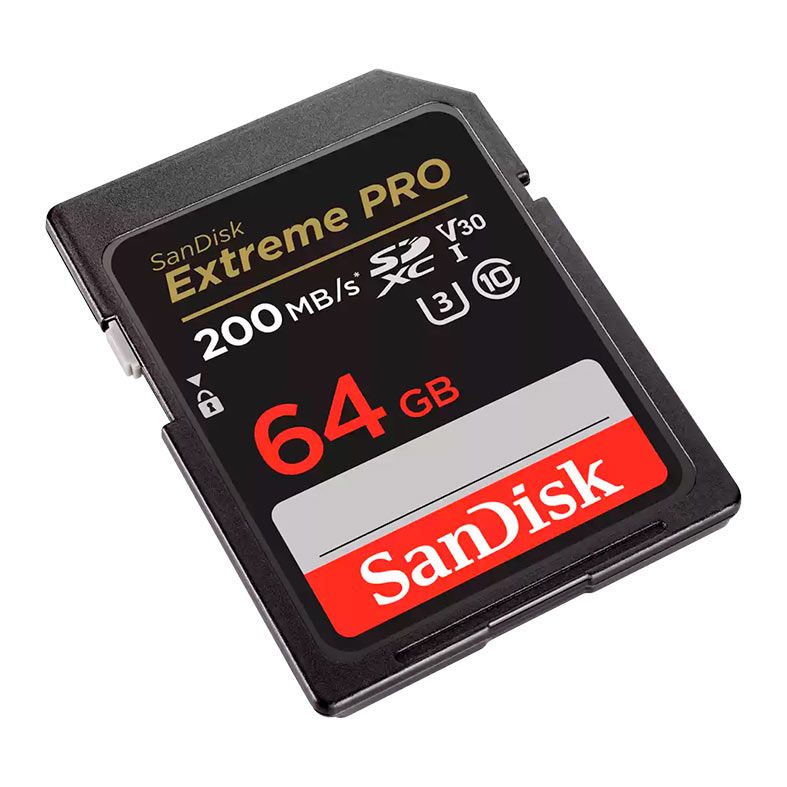 Cartao de Memoria SanDisk Extreme Pro, 64GB, SDXC, SDSDXXU-064G-GN4IN