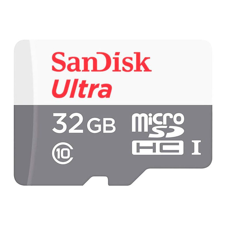 Cartao de Memoria Sandisk Ultra, 32GB, Classe 10 Micro SDHC + Adaptador, SDSQUNR-032G-GN3MA