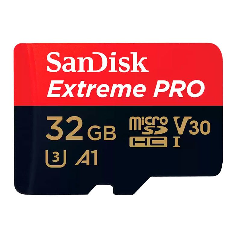 Cartao de Memoria Sandisk Extreme Pro, 32GB, MicroSDXC UHS-I, SDSQXCG-032G-GN6MA