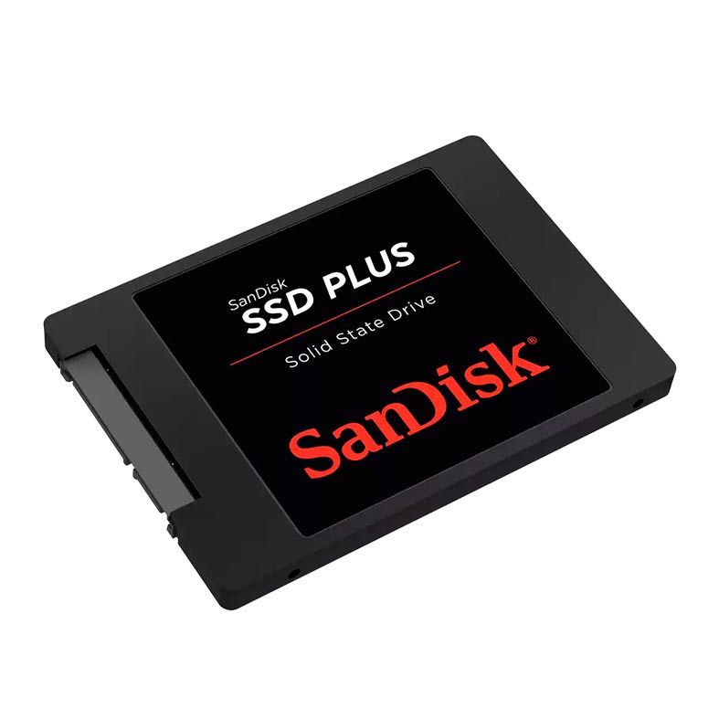 SSD Sandisk, 1TB, Sata III 6GB/s, Leitura 535 MB/s, Gravacao 350 MB/s, SDSSDA-1T00-G27