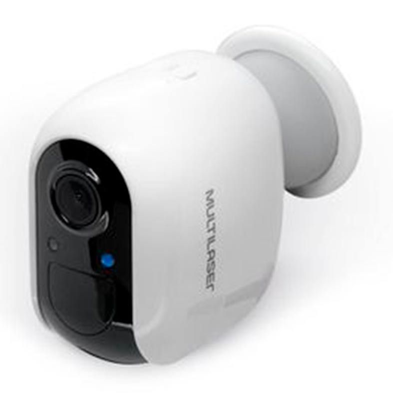 Câmera Multi Liv Portátil Inteligente Full HD Wi-Fi a Bateria Branco, SE227