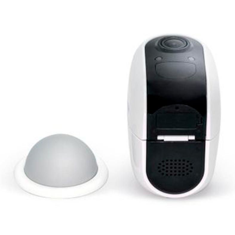 Câmera Multi Liv Portátil Inteligente Full HD Wi-Fi a Bateria Branco, SE227