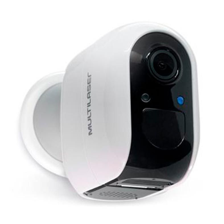 Câmera Multi Liv Portátil Inteligente Full HD Wi-Fi a Bateria Branco, SE227