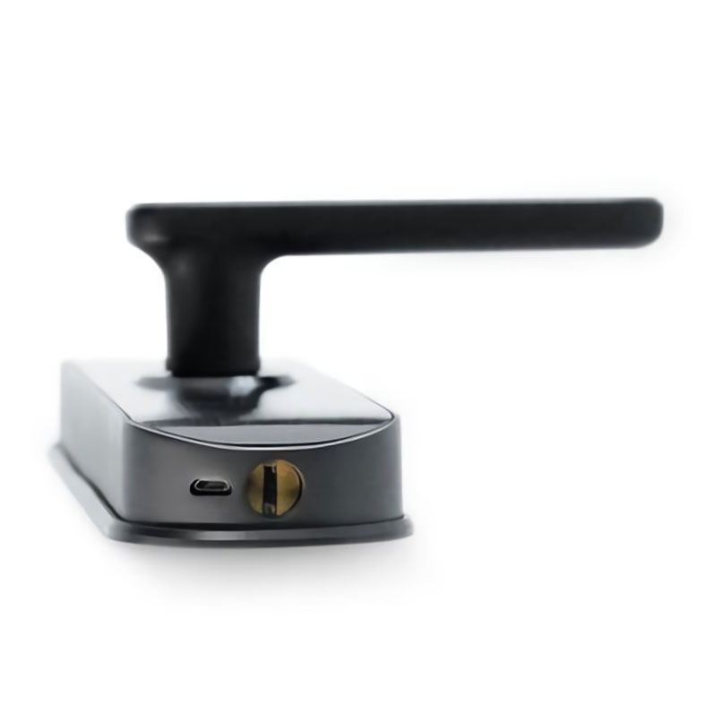 Fechadura Biometrica Com Senha Inteligente, Multi, Liv, Preto, SE233