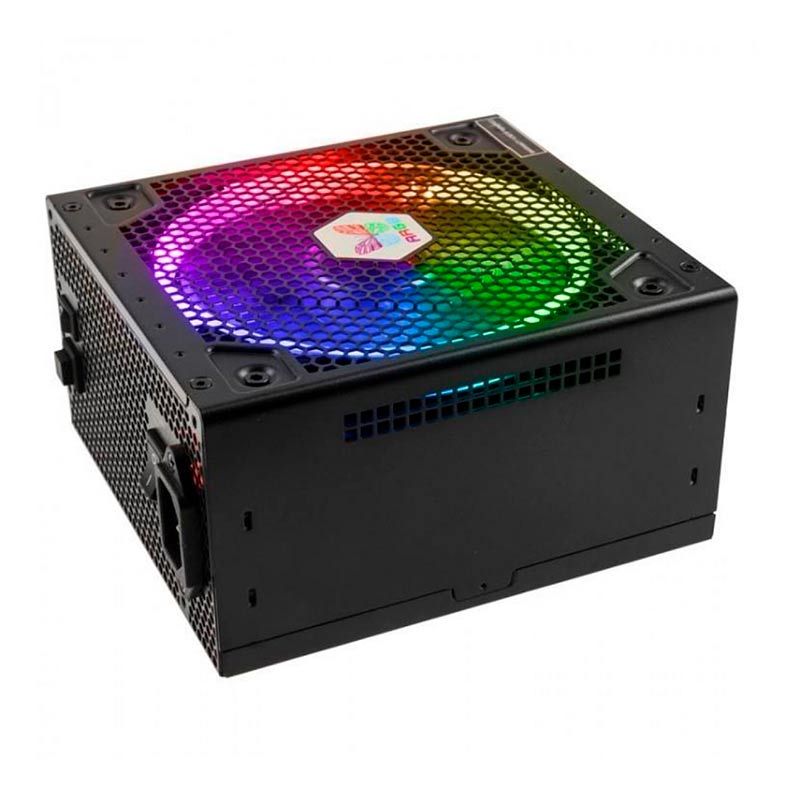 Fonte Gamer Super Flower 550W Leadex III ARGB Gold 80 Plus, SF-550F14RG(BK)