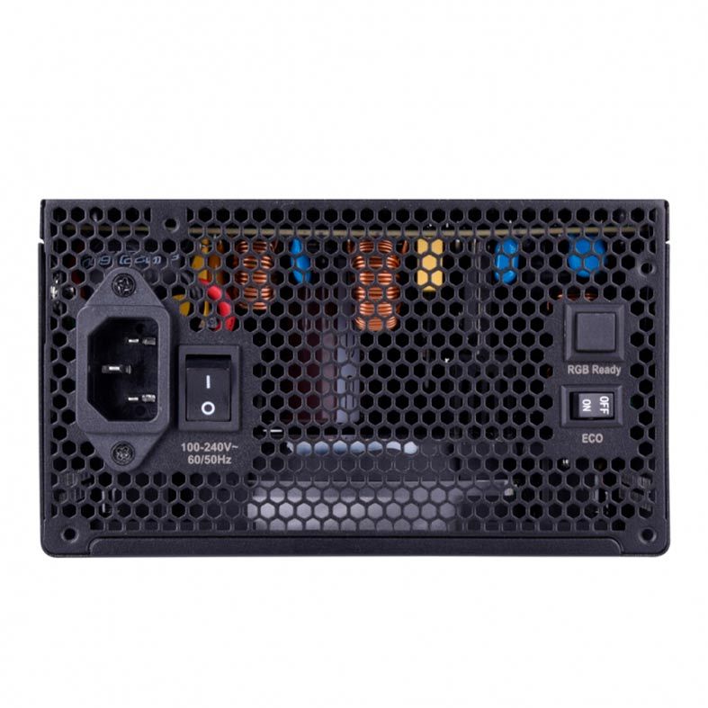 Fonte Gamer Super Flower 650W Leadex III ARGB Gold 80 Plus, SF-650F14RG(BK)