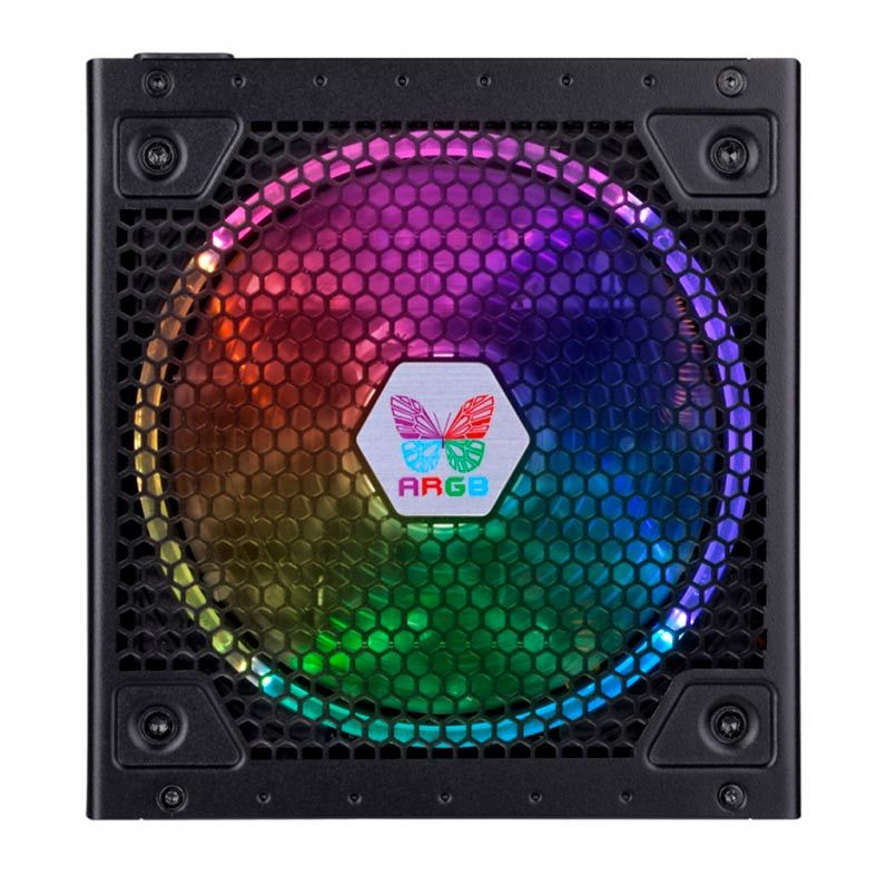 Fonte Gamer Super Flower 650W Leadex III ARGB Gold 80 Plus, SF-650F14RG(BK)