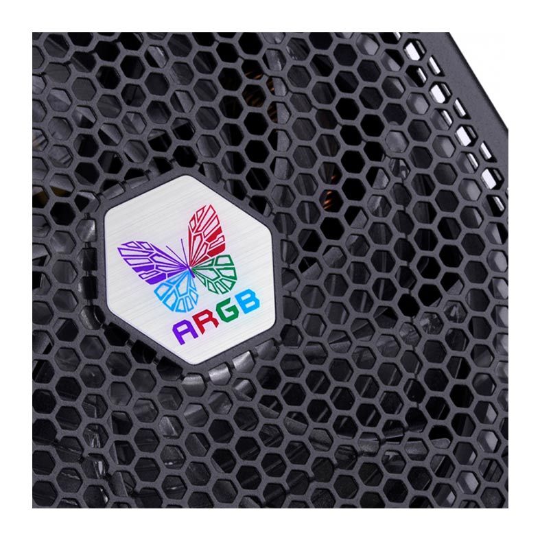 Fonte Gamer Super Flower 750W Leadex III ARGB Gold 80 Plus, SF-750F14RG(BK)