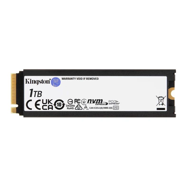 SSD Kingston Fury Renegade, 1TB, M.2 2280, PCIe NVMe, Leitura 7300MB/s, Gravacao 6000MB/s, SFYRSK-1000G