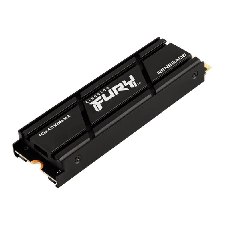 SSD Kingston Fury Renegade, 1TB, M.2 2280, PCIe NVMe, Leitura 7300MB/s, Gravacao 6000MB/s, SFYRSK-1000G