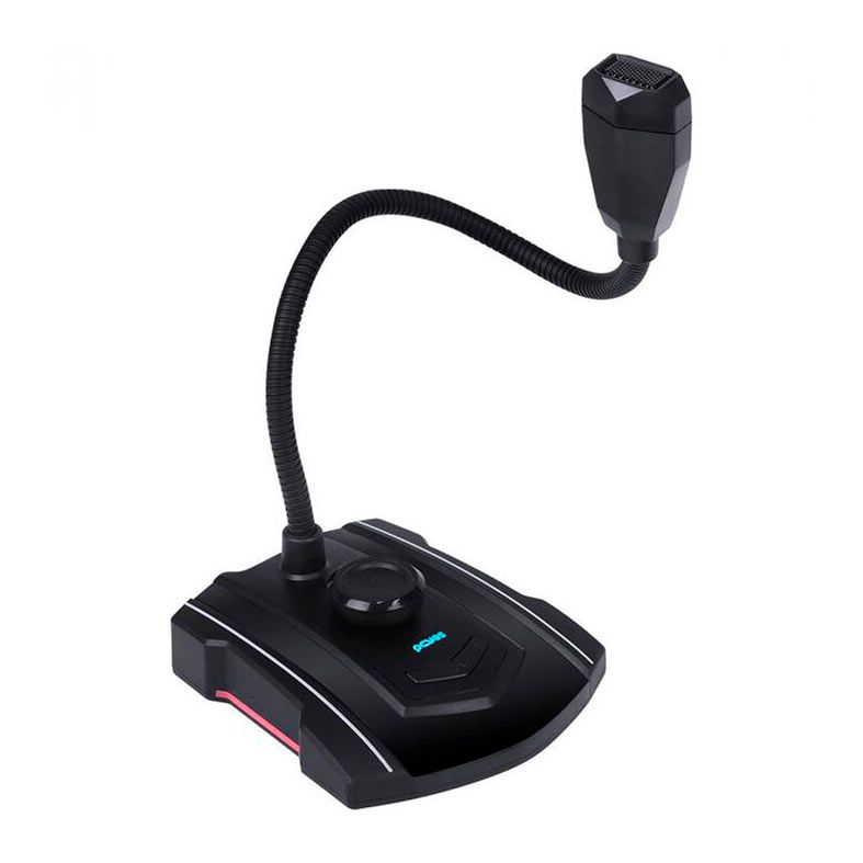 Microfone Pcyes Vox, USB, Preto, SH-01U