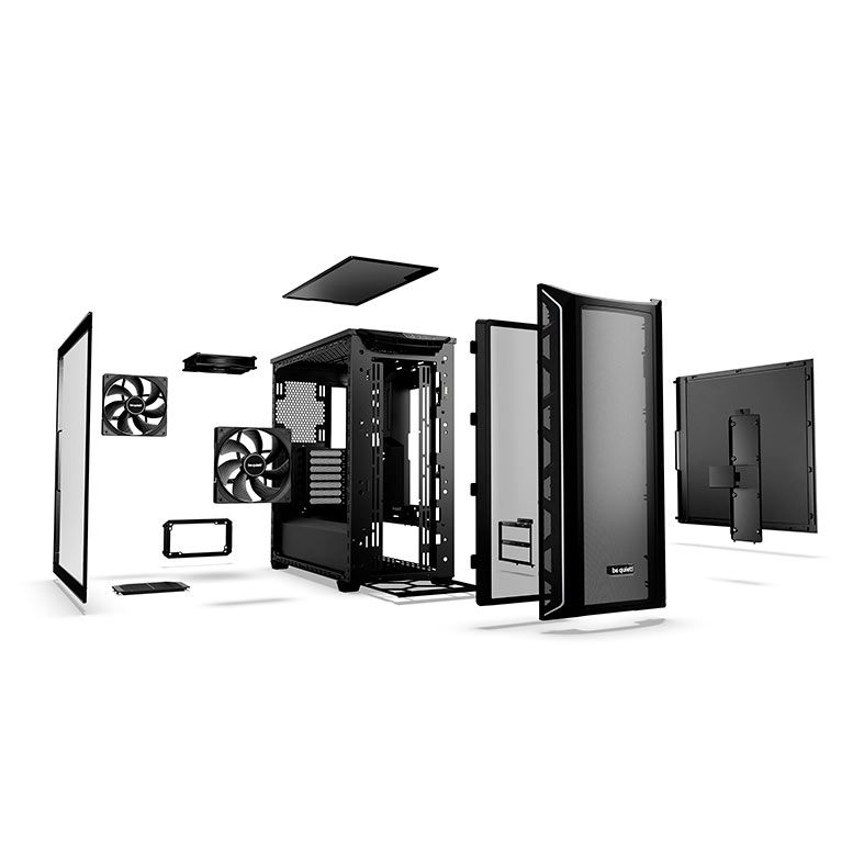 Gabinete Gamer Be Quiet! Shadow Base 800 DX, Com 3 Fans, Preto, BGW61