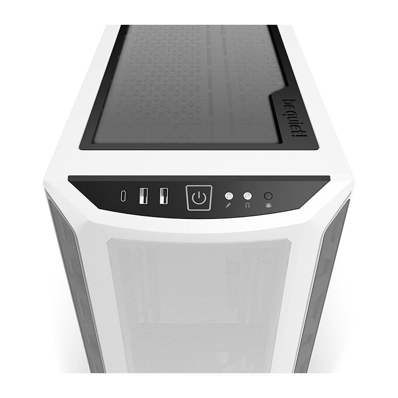 Gabinete Gamer Be Quiet! Shadow Base 800 DX, Com 3 Fans, Branco, BGW62