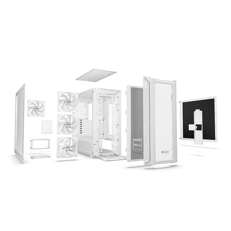 Gabinete Gamer Be Quiet! Shadow Base 800 FX, Com 4 Fans, Branco, BGW64