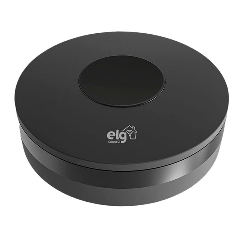 Controle Universal Inteligente ELG SHIR300, Wi-Fi, Preto, SHIR300