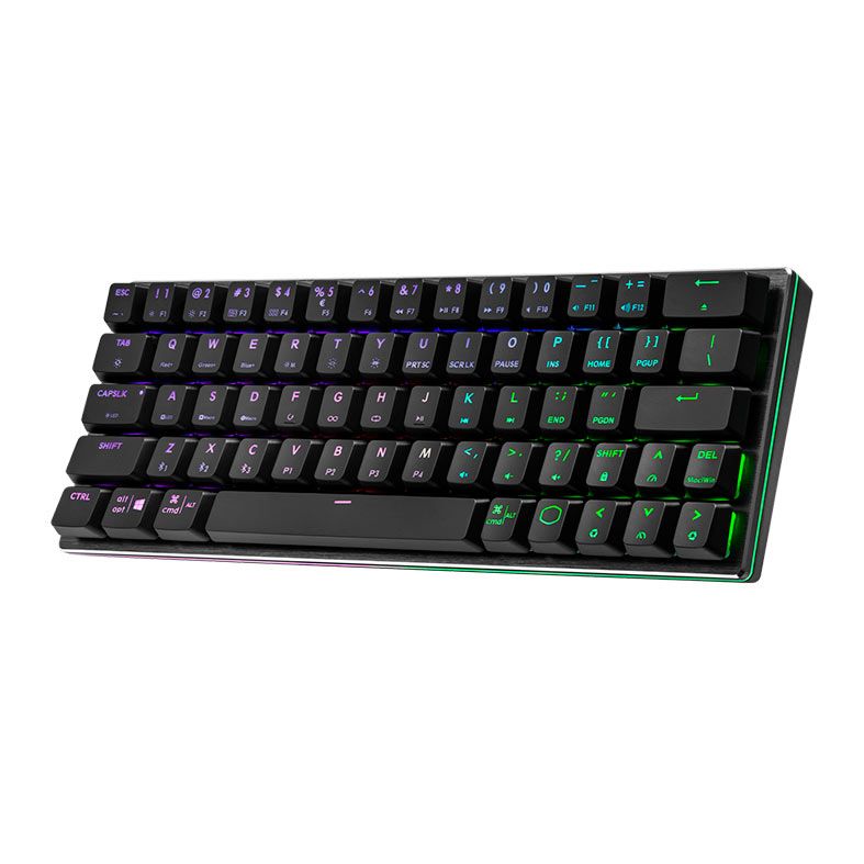 Teclado Mecanico Gamer Cooler Master SK622, RGB, Wireless, Switch Azul, Cinza e Preto, SK-622-GKTL1-US