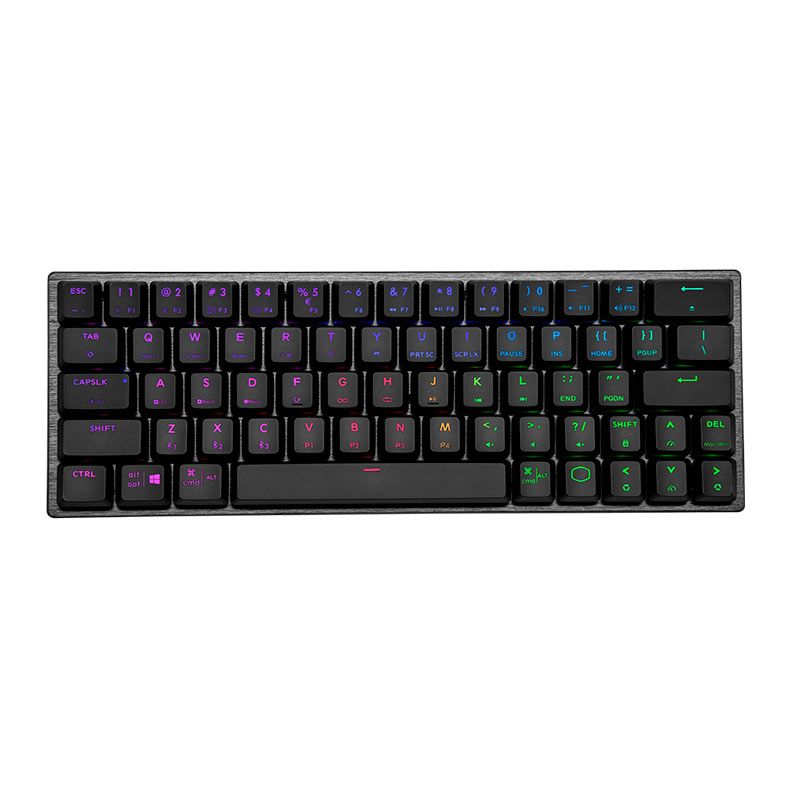 Teclado Mecanico Gamer Cooler Master SK622, RGB, Wireless, Switch Azul, Cinza e Preto, SK-622-GKTL1-US