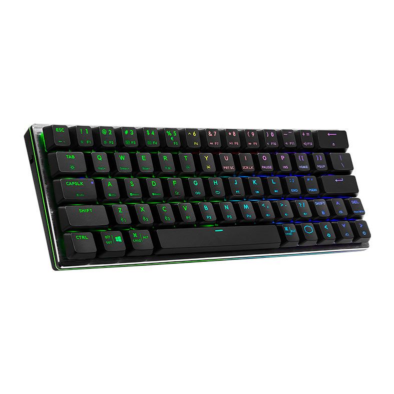 Teclado Mecanico Gamer Cooler Master SK622, RGB, Wireless, Switch Azul, Cinza e Preto, SK-622-GKTL1-US