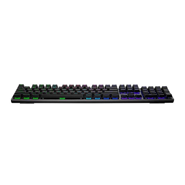 Teclado Gamer Cooler Master SK653, Wireless, RGB, Switch Low Profile Vermelho, SK-653-GKTR1-US