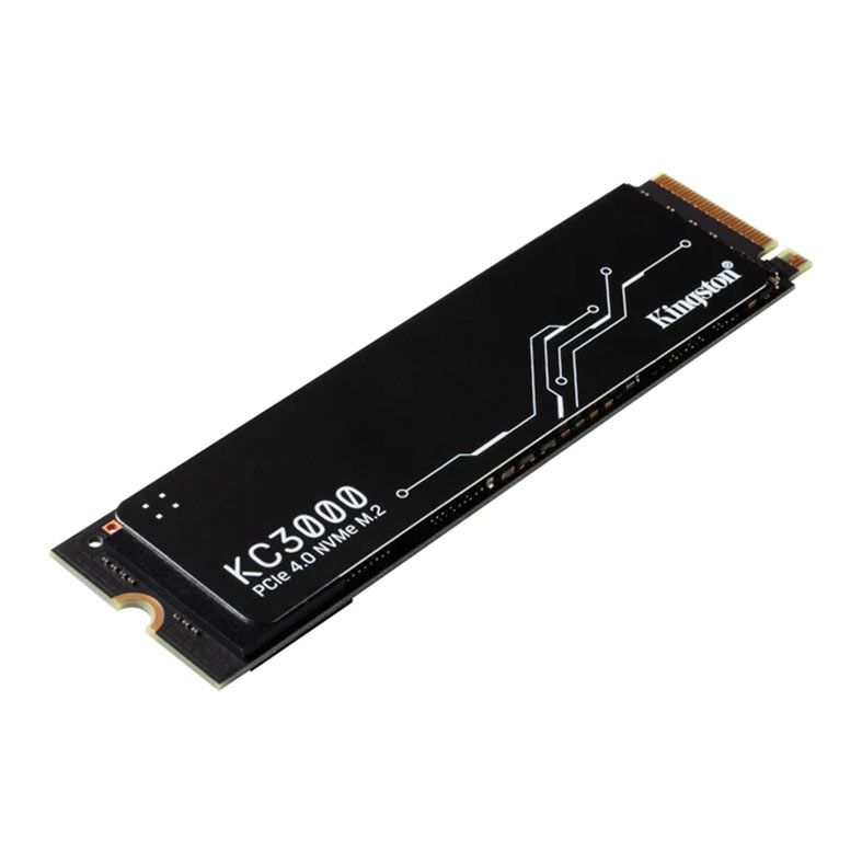 SSD Kingston KC3000, 4TB, M.2 2280, PCIe NVMe, Leitura 7000MB/s, Gravacao 7000MB/s, SKC3000D/4096G