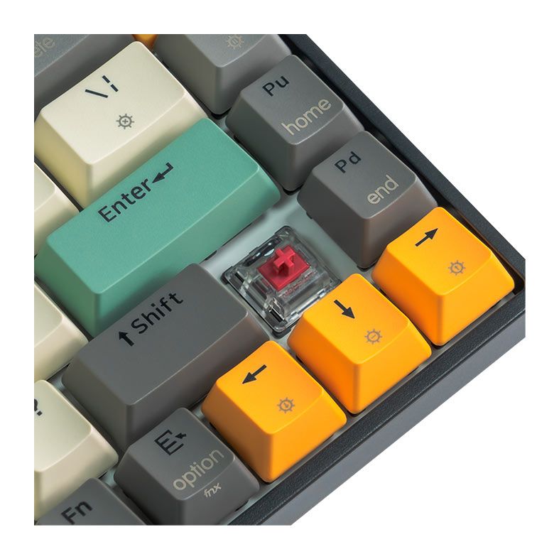 OPENBOX Teclado Mecanico Skyloong GK68, RGB, Switch Optico Vermelho, Tigry, SKL-GK68-RGB-RD-TY
