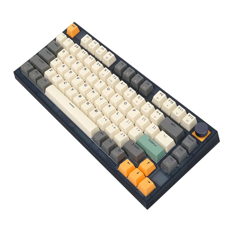 Teclado Mecanico Skyloong GK75, RGB, Switch Optico Azul, Tigry, SKL-GK75-RGB-BL-TY