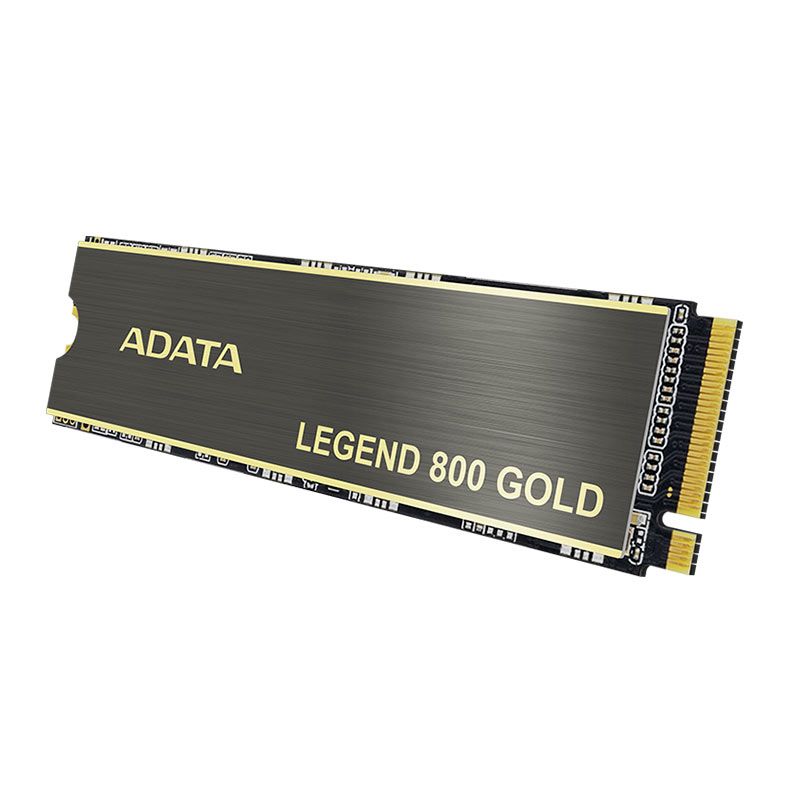 SSD Adata Legend 800 Gold, 1000GB, M.2 2280, PCIe NVMe, Leitura 3500MB/s, Gravacao 2200MB/s, SLEG-800G-1000GCS-S38