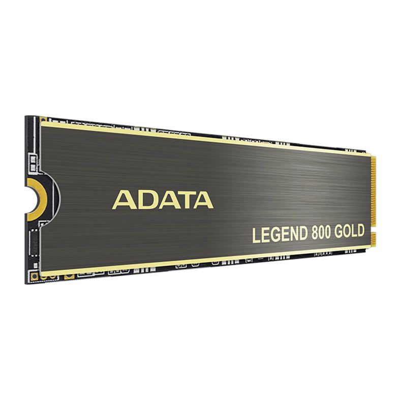 SSD Adata Legend 800 Gold, 1000GB, M.2 2280, PCIe NVMe, Leitura 3500MB/s, Gravacao 2200MB/s, SLEG-800G-1000GCS-S38