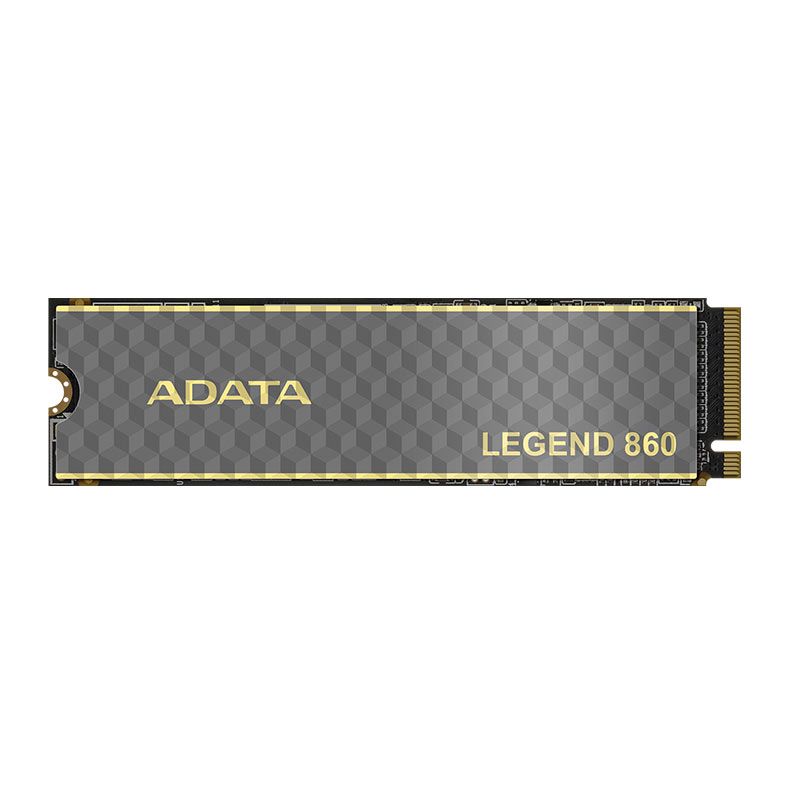SSD Adata Legend 860, 500GB, M.2 2280, PCIe NVMe, Leitura 5000 MB/s, Gravacao 3000 MB/s, SLEG-860-500GCS