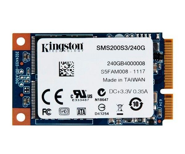 SSD Kingston mS200 240GB mSATA NAND, SMS200S3/240G
