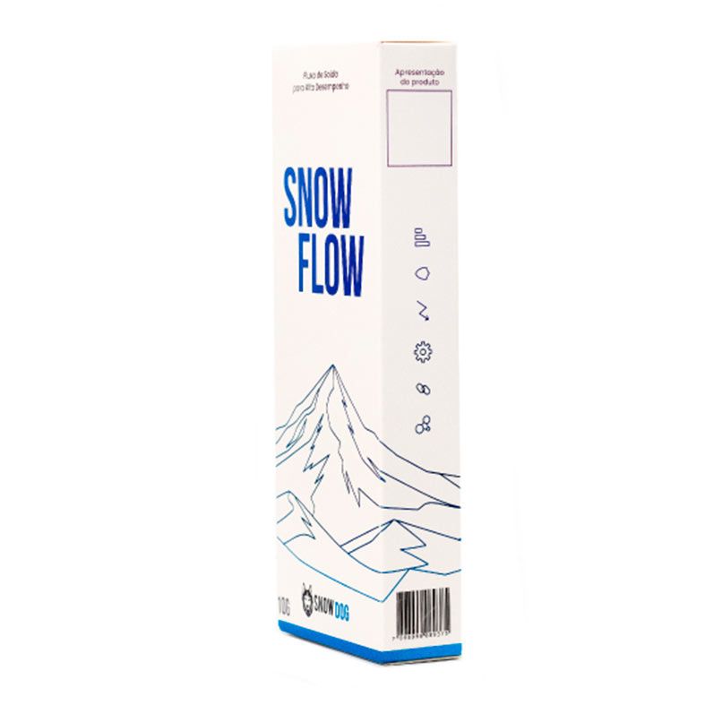 Fluxo de Solda SnowDog Snow Flow, 10g, SNOWFLOW10G