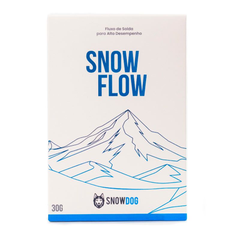 Fluxo de Solda SnowDog Snow Flow, 30g, SNOWFLOW30G
