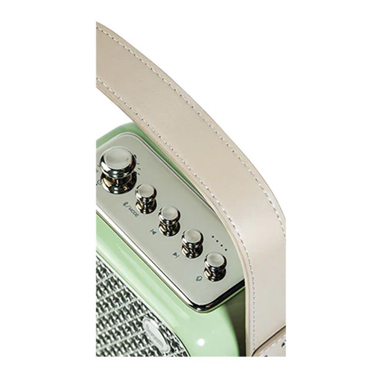 Caixa de Som E Karaoke Divoom Songbird, 50w Rms, Bluetooth, Verde, SONGBIRD-HQ-GREEN