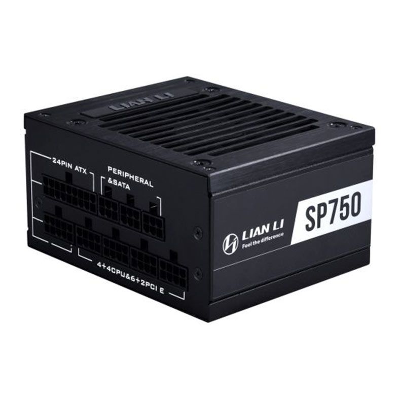 Fonte Lian Li SP750, 750W, Full-Modular, 80 Plus Gold, Preto, SP750