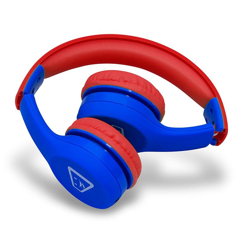 Headset Kids ELG Spider, Drivers 40mm, Azul e Vermelho, SPIDER