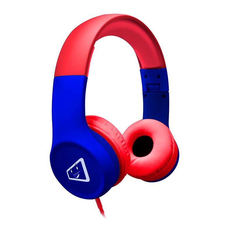 Headset Kids ELG Spider, Drivers 40mm, Azul e Vermelho, SPIDER