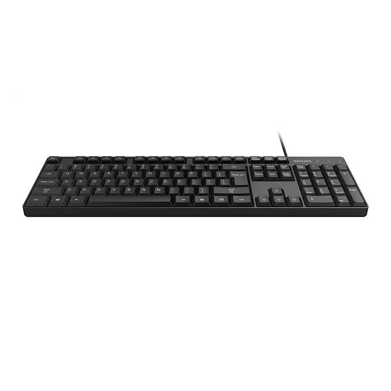 Teclado Philips K254, ABNT2, Preto, SPK6254